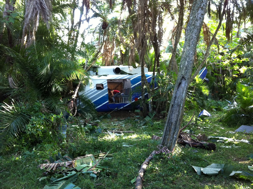 Dinosaur Project helicopter crash