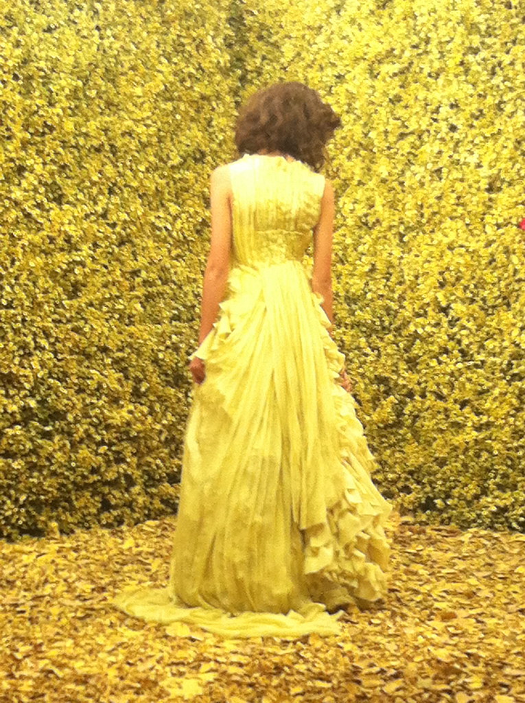 Nestlè Flake tvc maize in yellow - set build