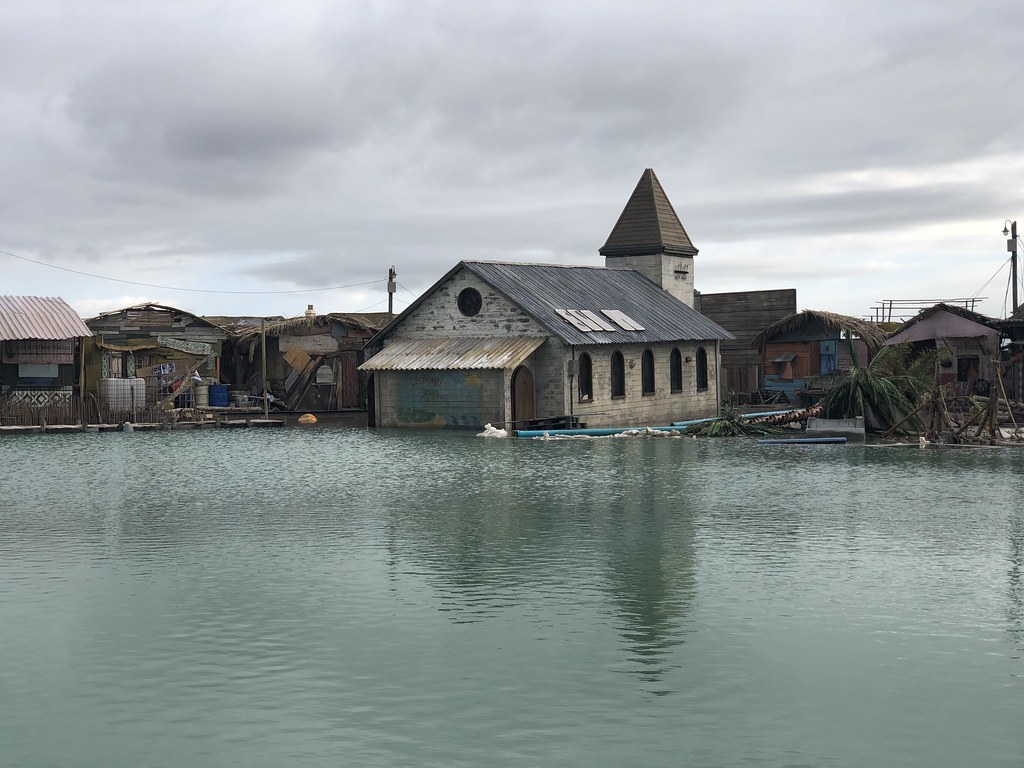 Warner Bros set in tank studios