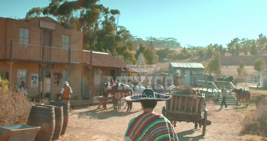 All designed and build - tvc - Mexican village for LAYS